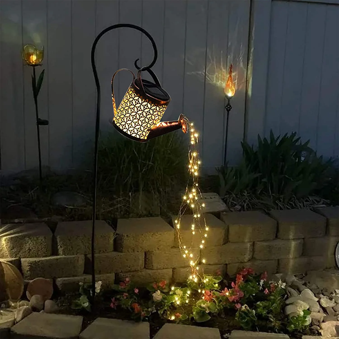 Outdoor Solar-Gartenlicht mit sternenartiger Beleuchtung - Lamylie