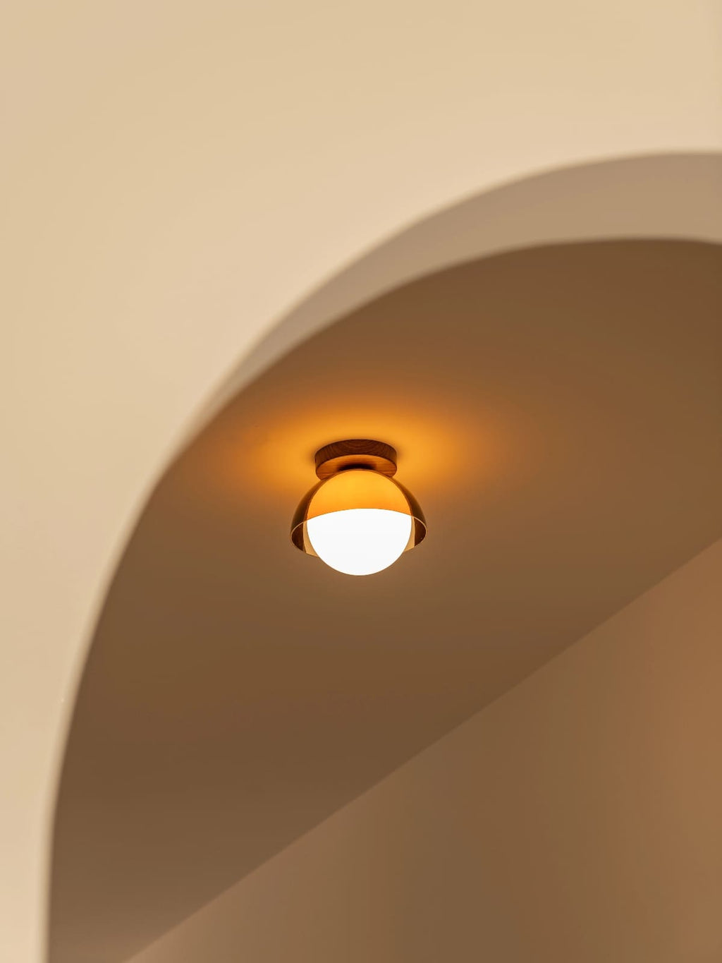 Vintage Ceiling Lamp with Sunset Tones for Hallway and Entrance | Modern Ambient Lighting - Lamylie