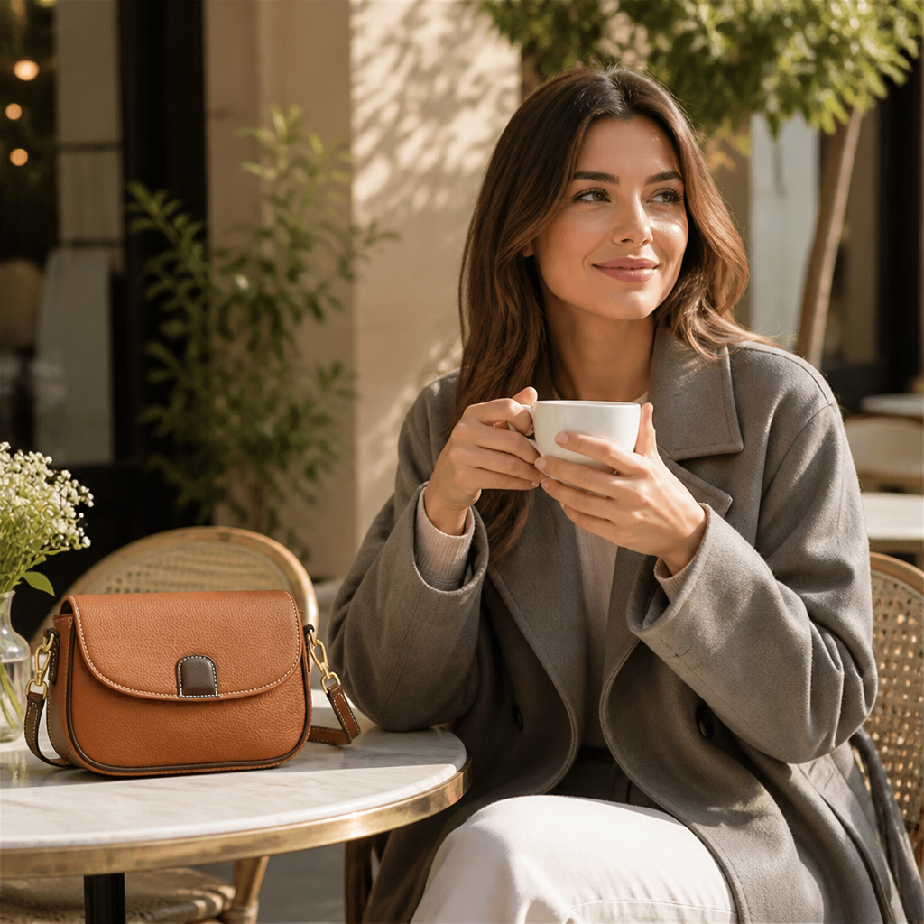 Sac bandoulière Luxora — une élégance naturelle qui sublime chacun de vos instants - Lamylie