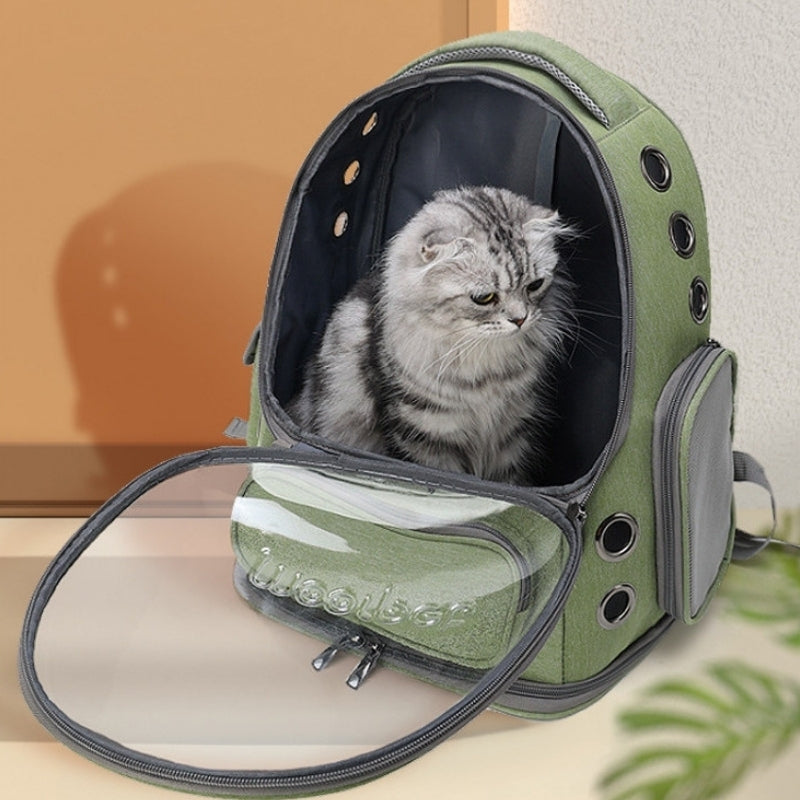 Zaino trasparente per trasportare animali di piccola taglia – Design traspirante - Lamylie