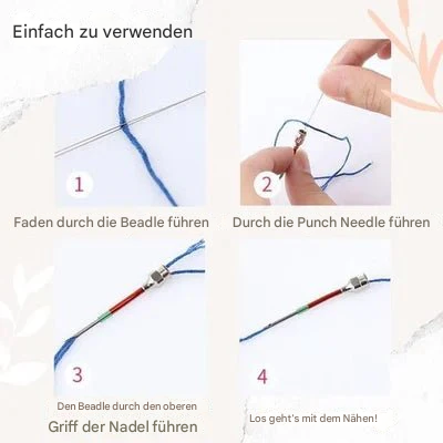 Broderinålesæt | Grundlæggende broderi | Farvemarkerede nåle | EasyStitch - Lamylie