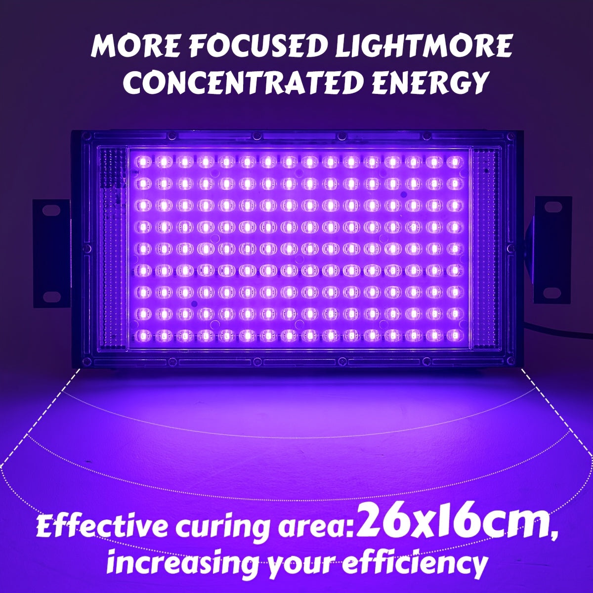 UV Resin Curing Lamp with 96/144 LEDs - Lamylie