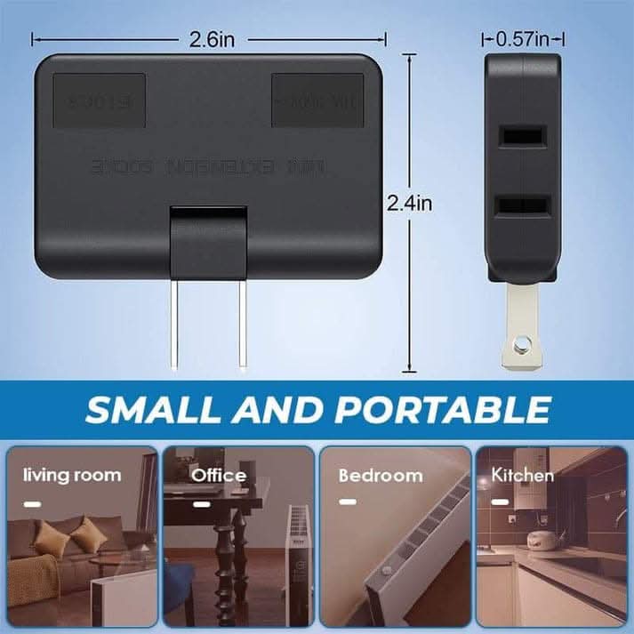 Power Hub – Transform Your Outlet into a Tangle-Free Oasis - Lamylie