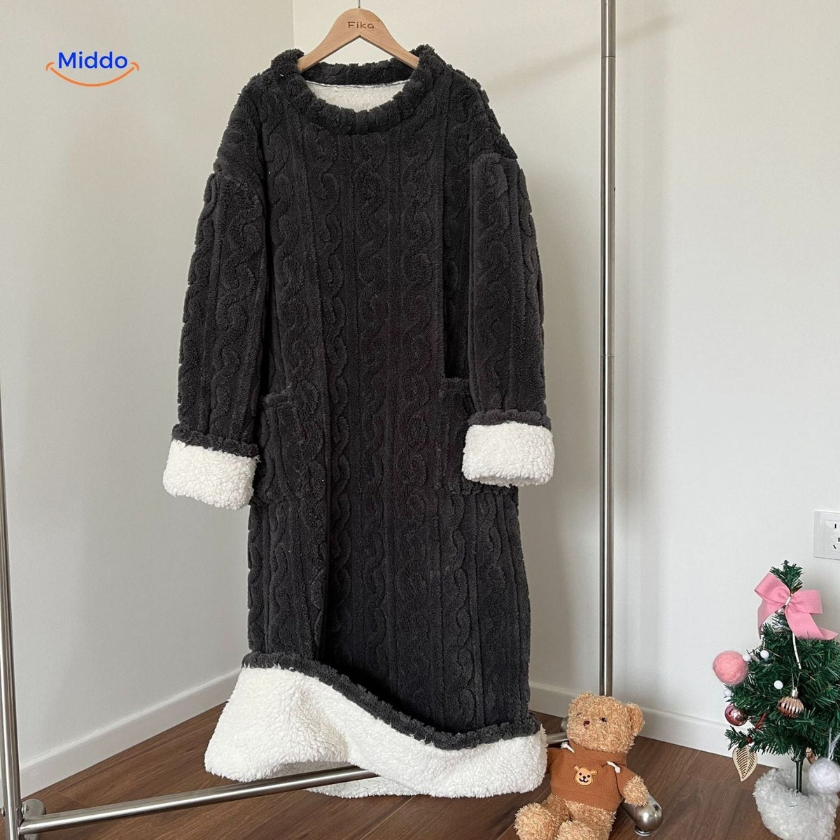 Vestaglia coperta accogliente – Goditi il calore, muoviti liberamente e vivi un comfort senza fine! - Lamylie
