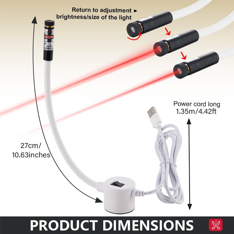 LaserCraft Precision Guide — Stitch Flawlessly Every Time With Laser-Sharp Confidence - Lamylie