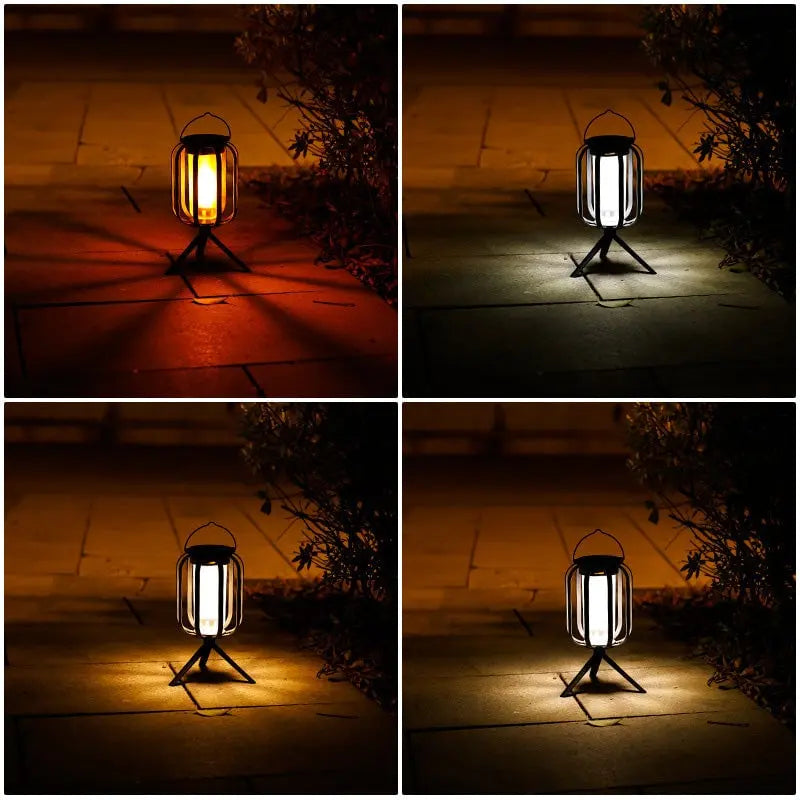 Solar-Powered Lantern with 4 Modes – Perfect for Camping & Garden Events - Lamylie