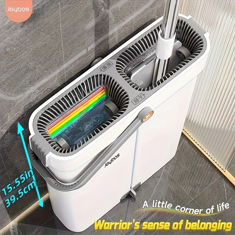 Mopp-Set mit Eimer | Flachmopp in den Größen 33 cm oder 40 cm – Lamylie