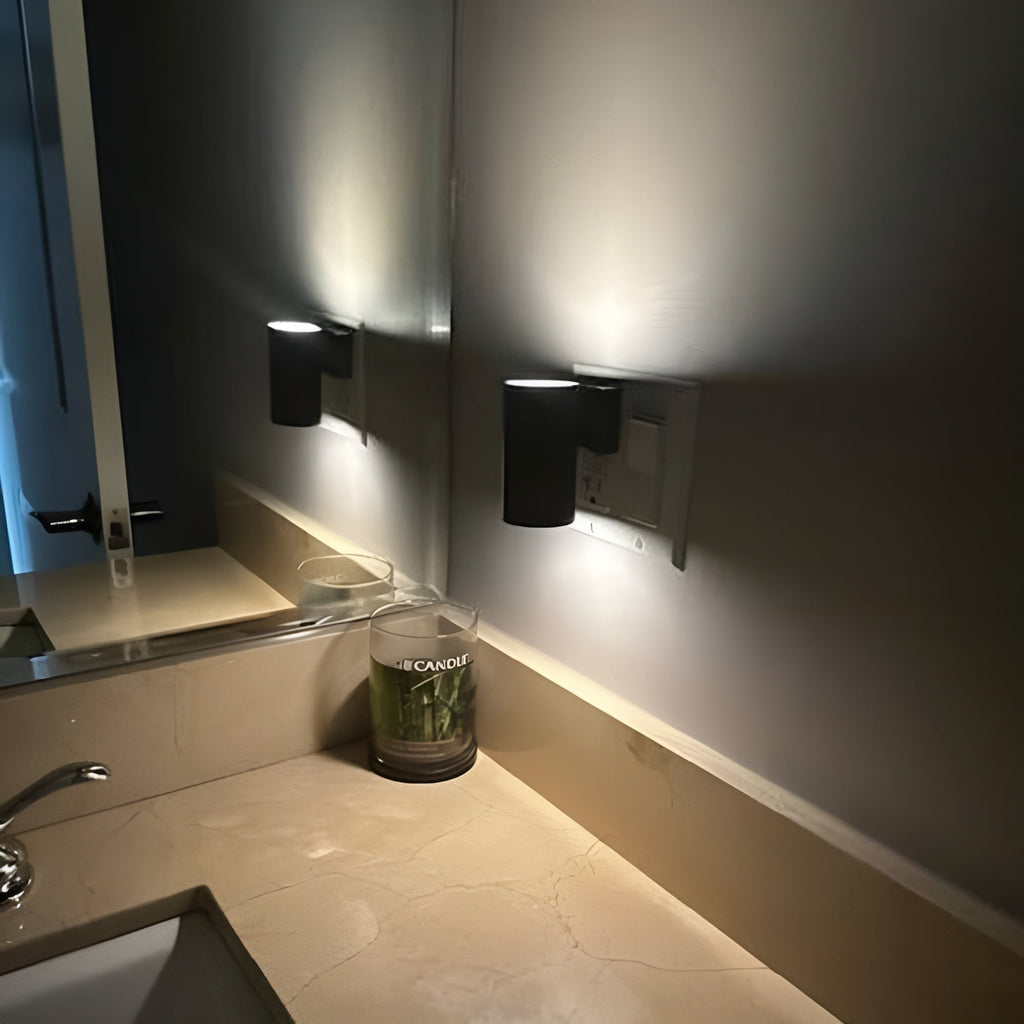 Adjustable LED Night Lamp Plug-in with Rotary Dial – Soft White Glow - Lamylie