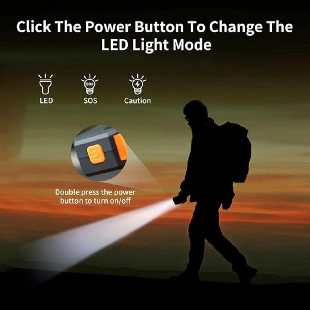 Kettős USB-s napelemes töltőbank 20,000mAh kapacitással és LED-fénnyel - Lamylie