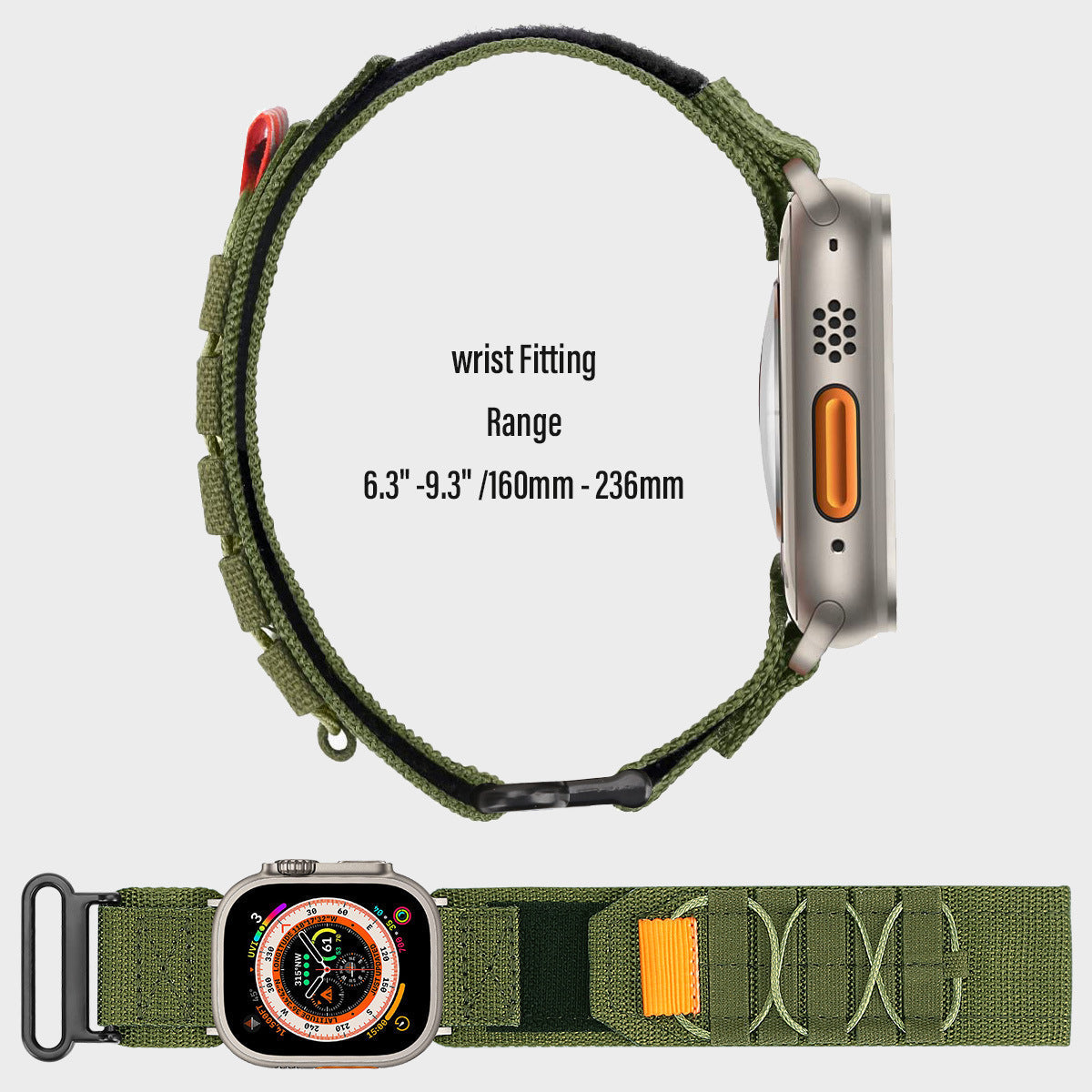 Nylon Tactical Strap for Smartwatch - Lamylie