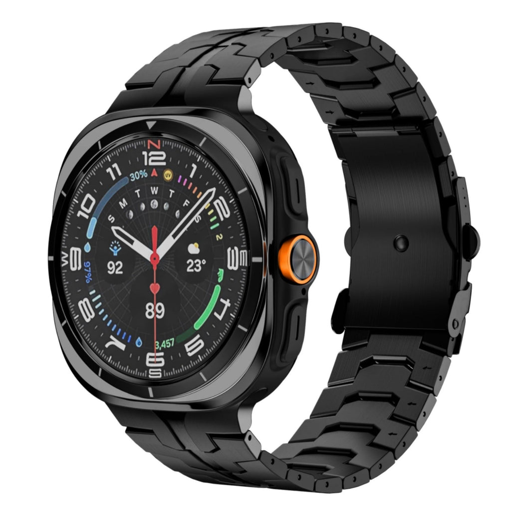 Aurora-Titanarmband – Verstellbare Faltschließe für die Samsung Galaxy Watch Ultra