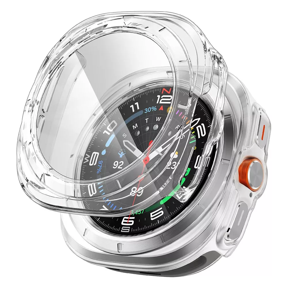 Funda protectora ultrarresistente NovaGuard — Protector de pantalla de vidrio templado para Galaxy Watch Ultra de 47mm
