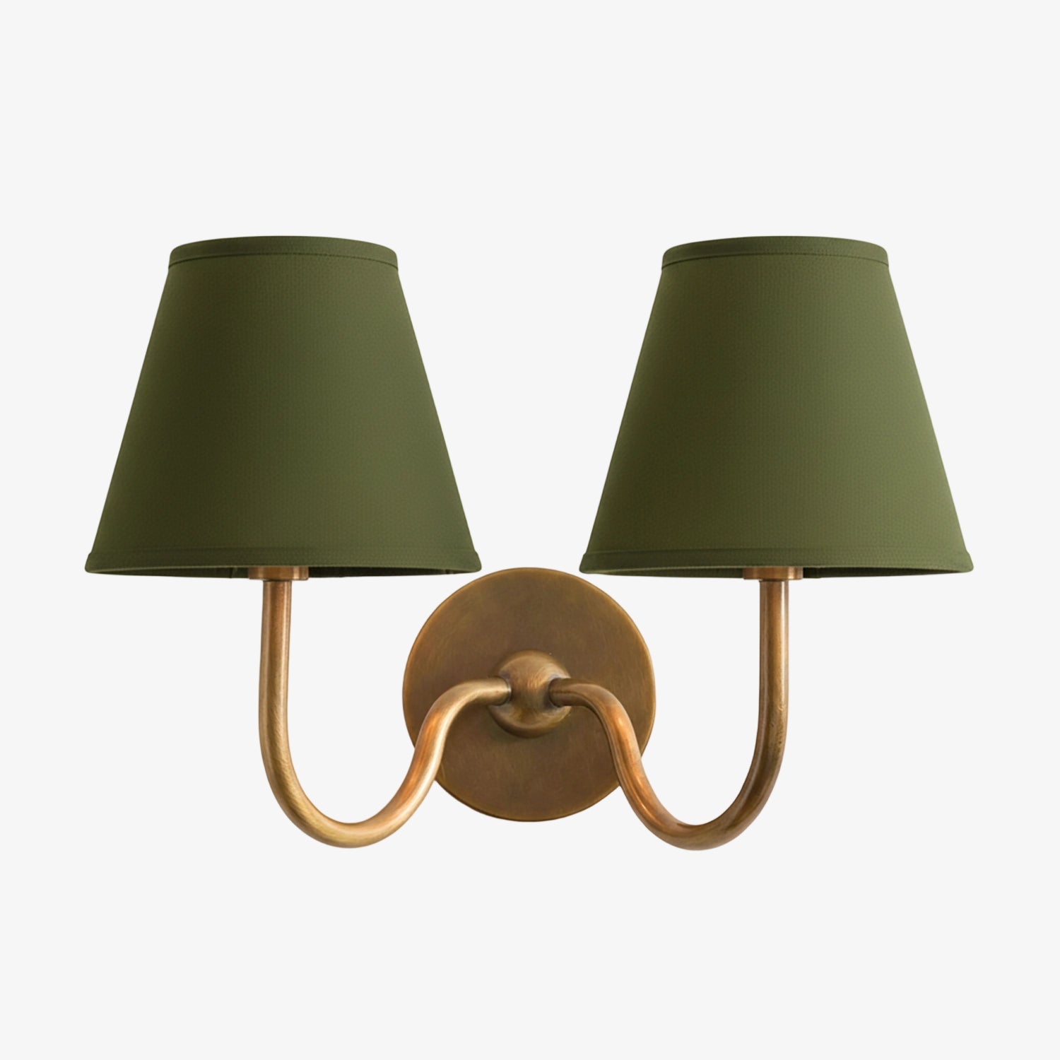 Wall Lamp with Pleated Fabric Shade | Classic Lighting for Bedroom and Living Room - Lamylie