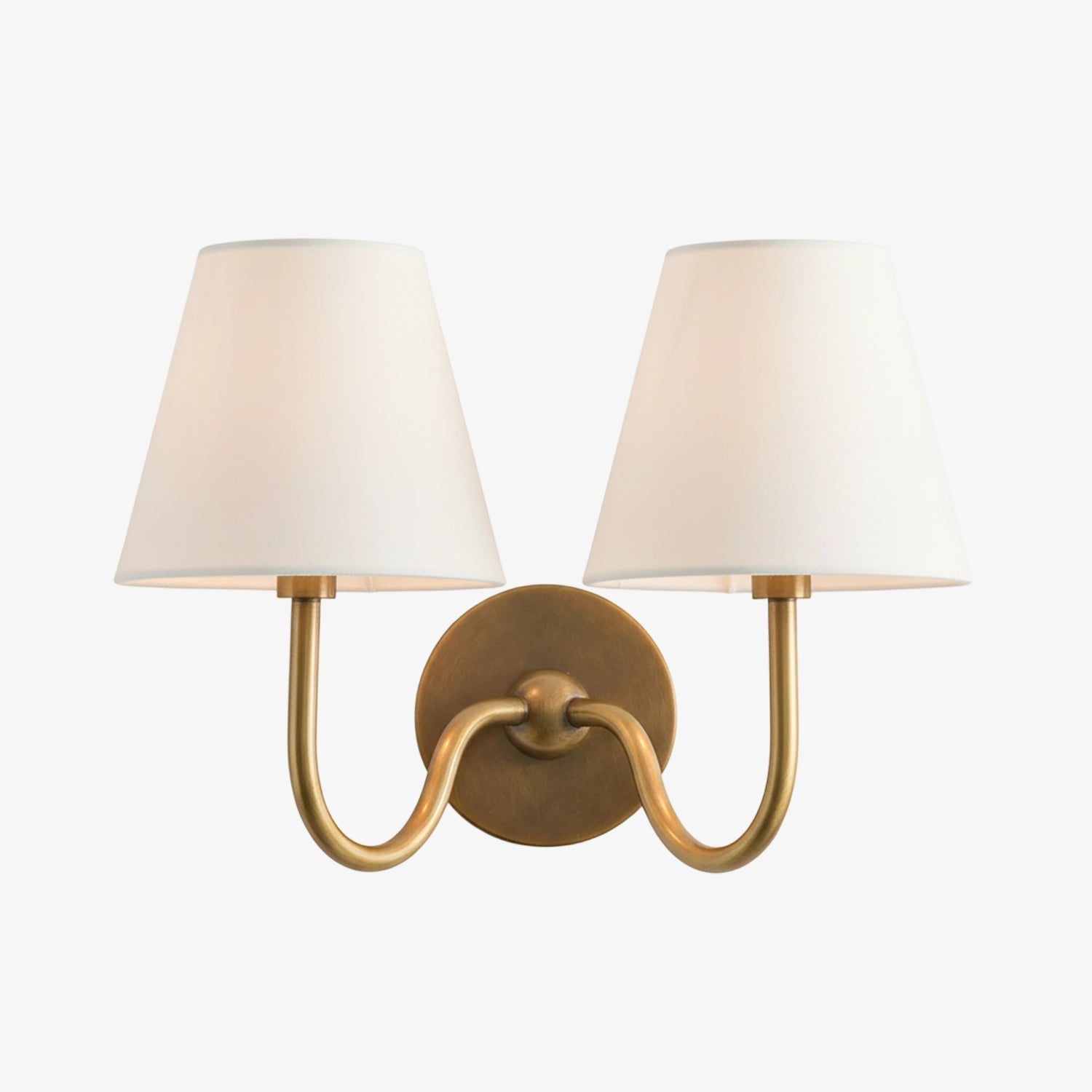 Wall Lamp with Pleated Fabric Shade | Classic Lighting for Bedroom and Living Room - Lamylie