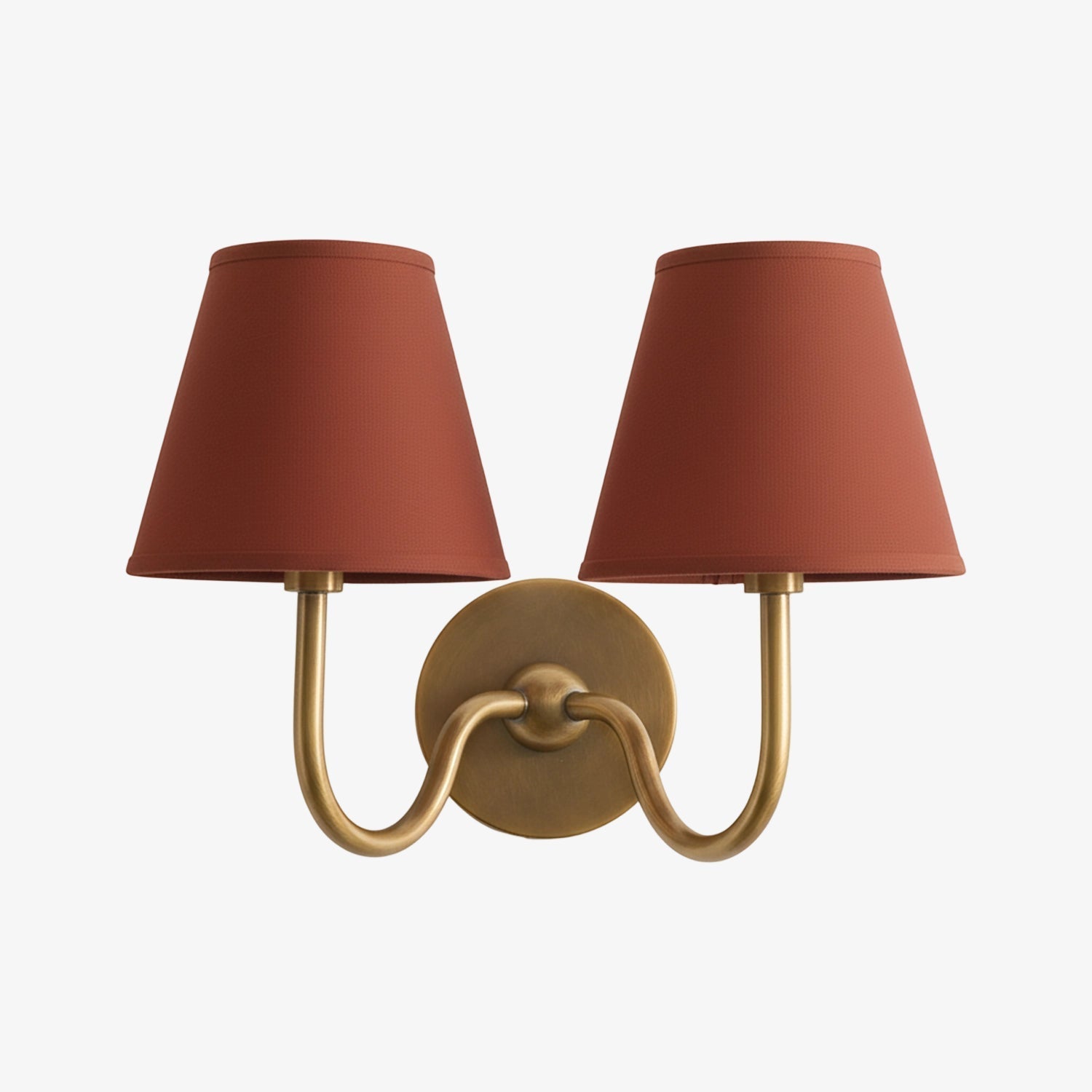 Wall Lamp with Pleated Fabric Shade | Classic Lighting for Bedroom and Living Room - Lamylie