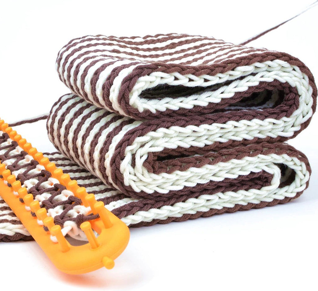 Knitting Loom Without Needles | Easy Wrapping Method | Compact Portable Design | LoopCraft - Lamylie