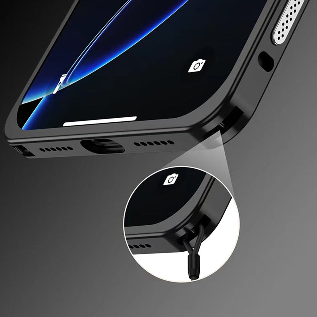 Coque en métal pour appareils mobiles - Solution de protection des bords - Lamylie