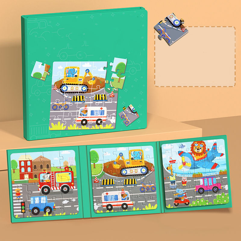 Magnetic Puzzle Book for Kids – Instant Favorite! - Lamylie