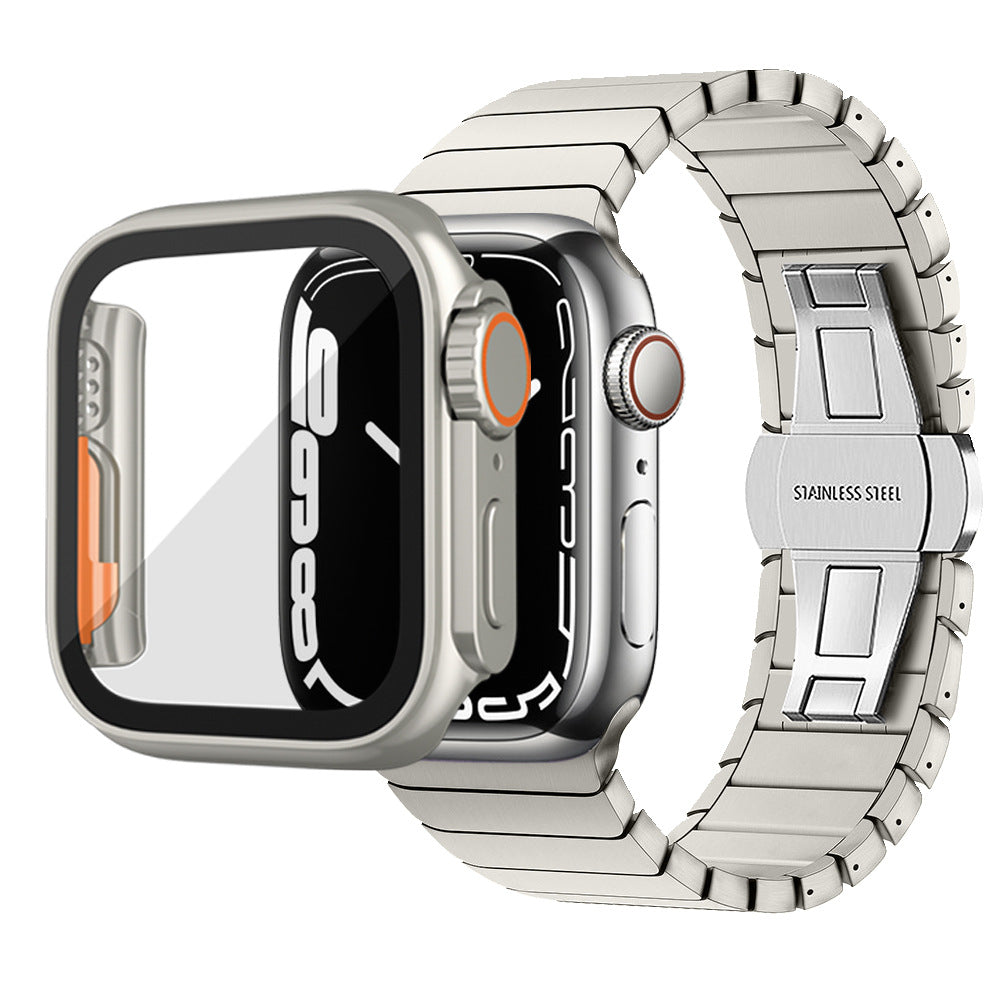 NovaGuard 防水Apple Watchケース — スリムな9Hガラスシールド