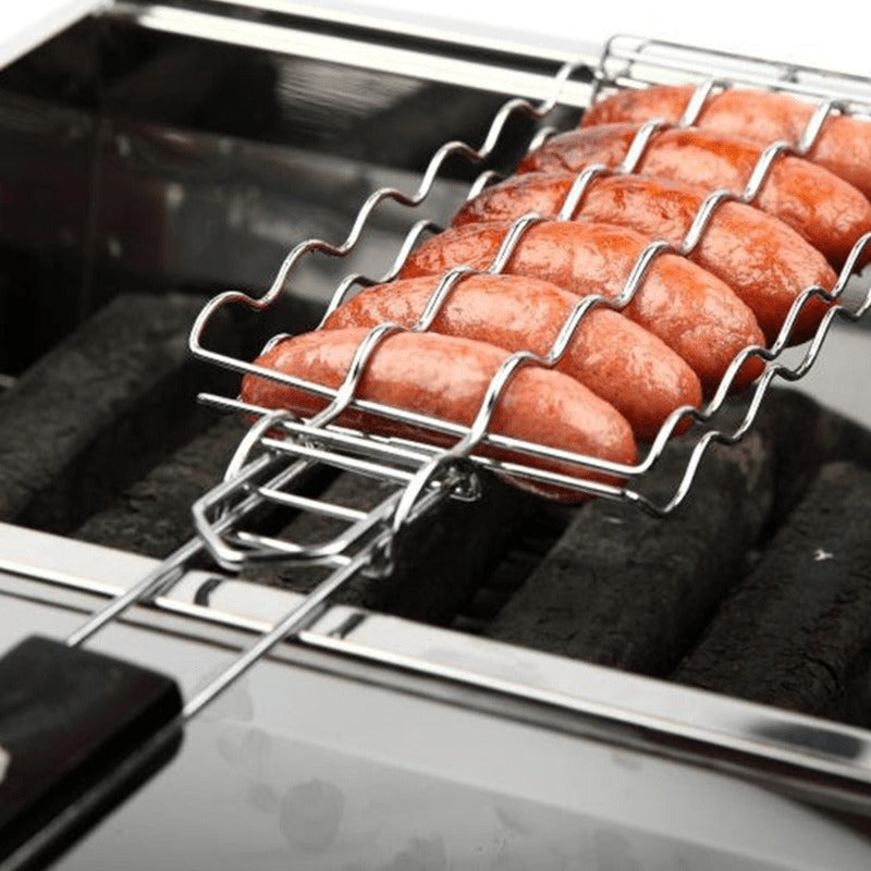 Grillmåtte - Nyd perfekt grillning uden rullende pølser! - Lamylie