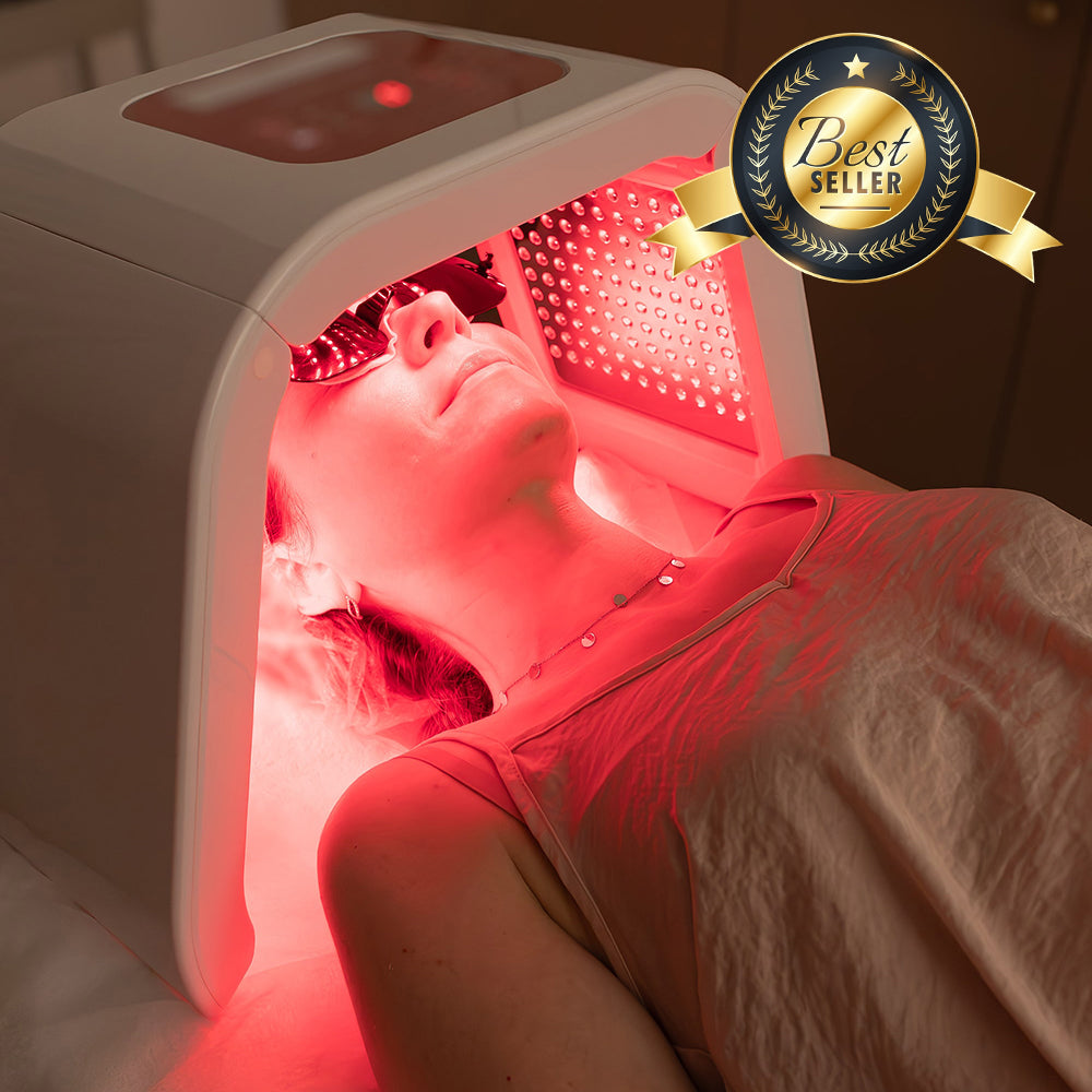LED Light Therapy Device with Seven Colors for Skin Renewal - Lamylie