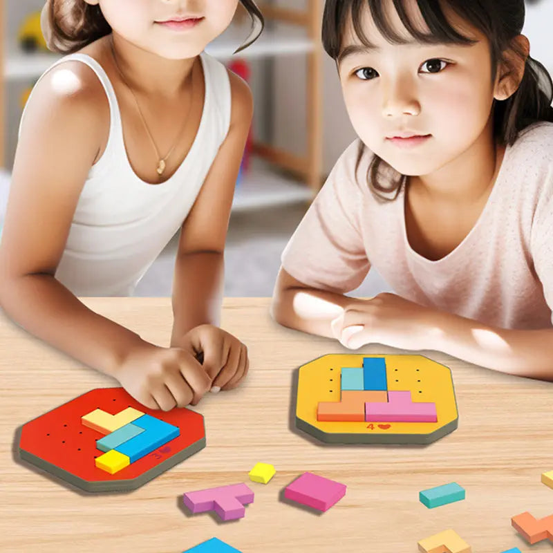 Kreatives Ideen-Puzzlespiel für Kinder – BrainyBlocks für kluge Köpfe - Lamylie