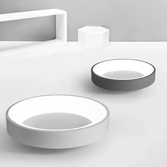 Runde LED-Deckenleuchte – nordischer Stil, warmweiß - Lamylie