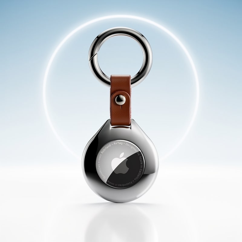 Elegant 360 Protection for Your AirTag – Shine and Worry-Free - Lamylie