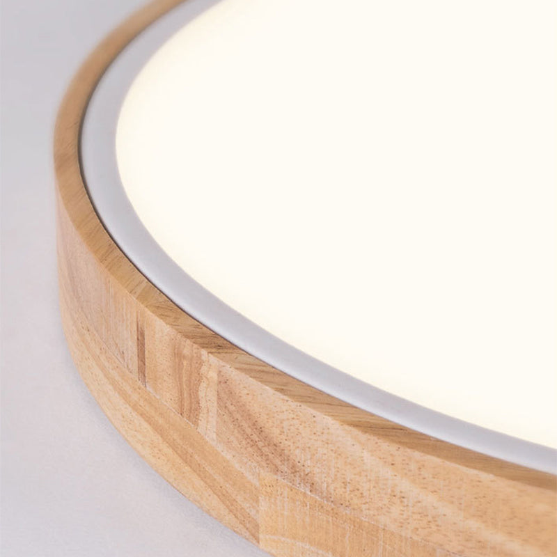 Modern Round Ceiling Lamp Acrylic for Bedroom White Grey Green Pink Yellow Blue Black LED Flush Mount Lighting 30cm 40cm 50cm 60cm - Lamylie