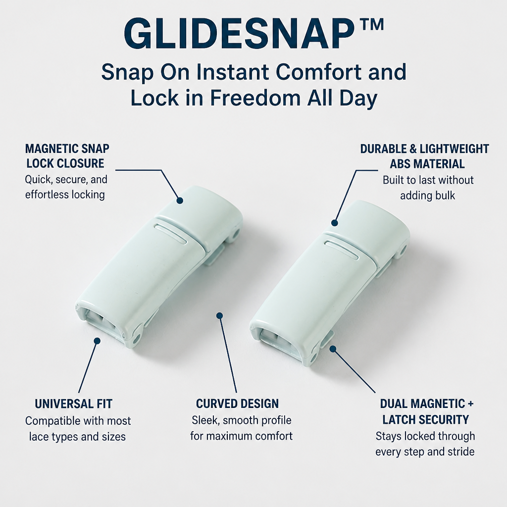 GlideSnap — 一扣即享即时舒适，全天锁定自由 - Lamylie