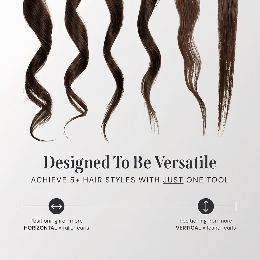 LuminElle 2v1 styler — bez námahy zvládněte každý účes s dokonalým salonním leskem a rychlostí - Lamylie