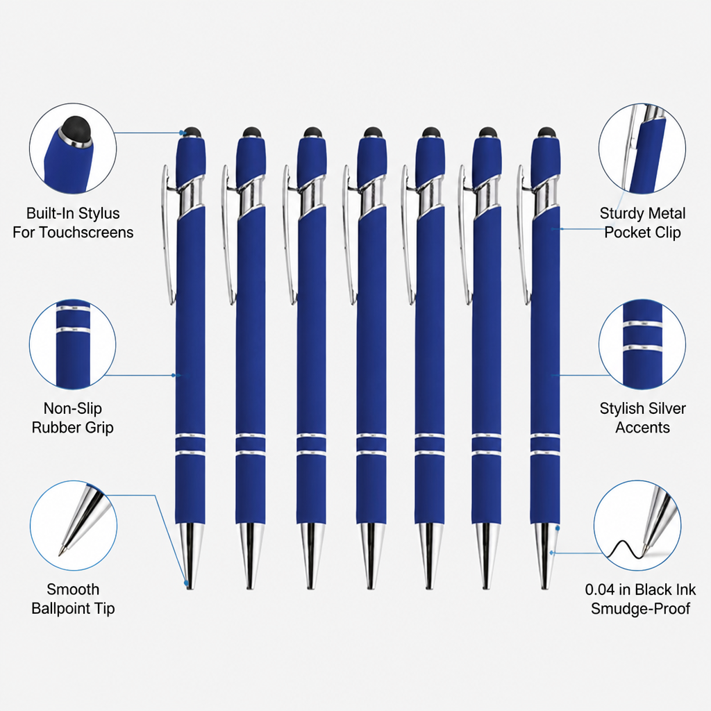 CheekyClick Stylus Pen Set — Turn Every Task Into a Smooth, Smile-Powered Win - Lamylie