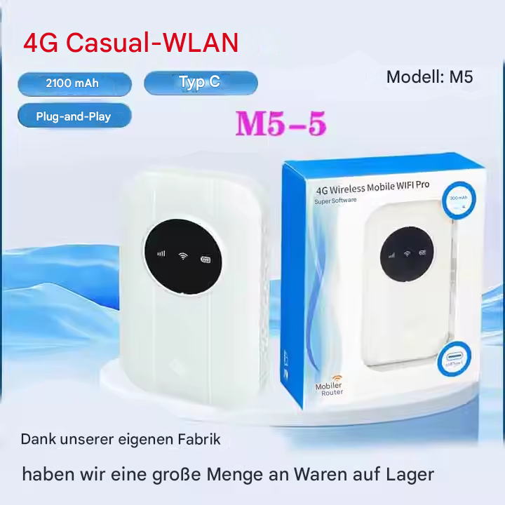 Mobiler WLAN-Router | 4G-LTE-Hotspot | Tragbar & schnell | NetLink – Lamylie