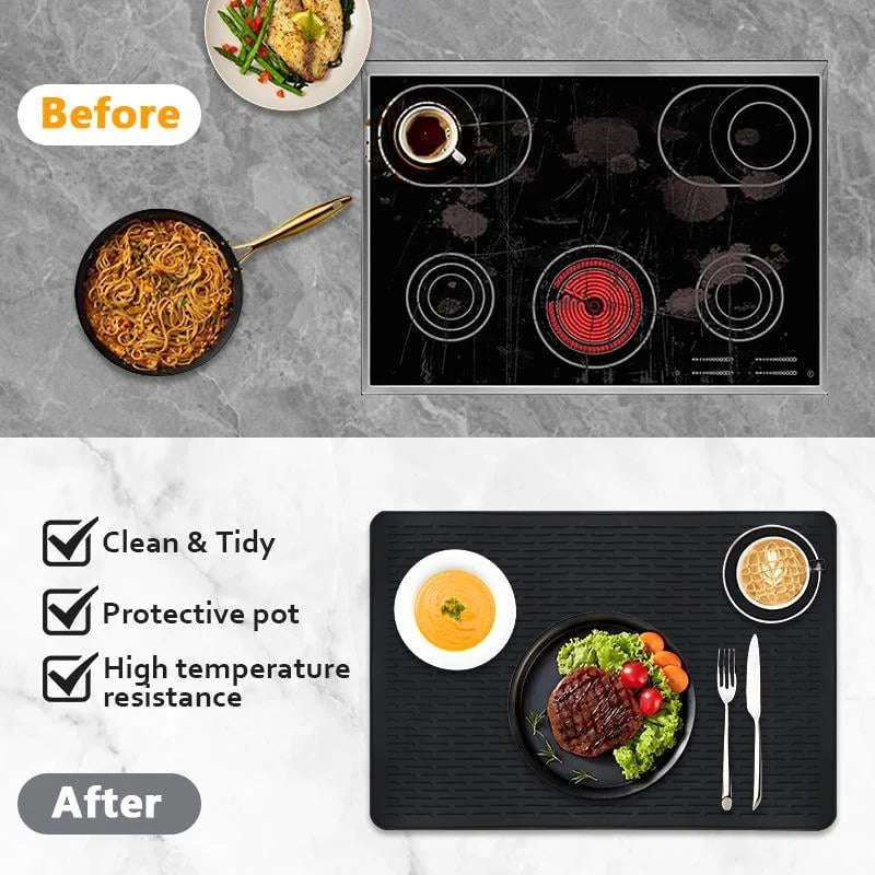 Kitchen Protective Shield | Heat and Scratch Defense | Non-Slip Versatile Design | CookGuard - Lamylie