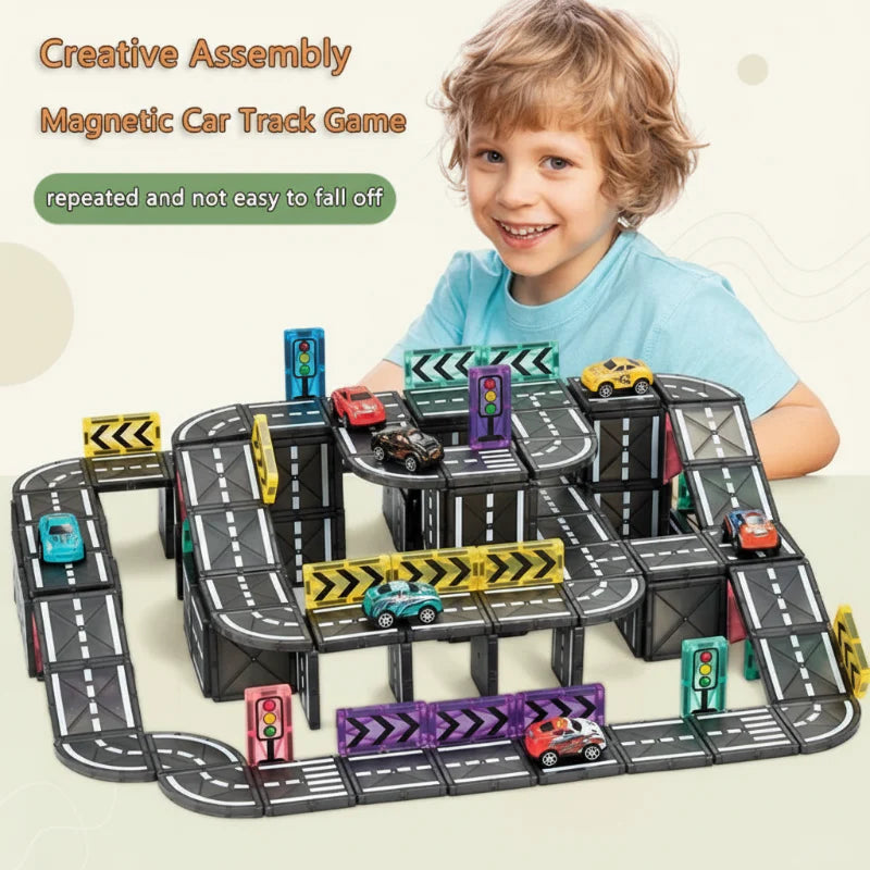Magnetisches Spielset – regt fantasievolles Spielen an und stärkt Geist und Herz – Lamylie