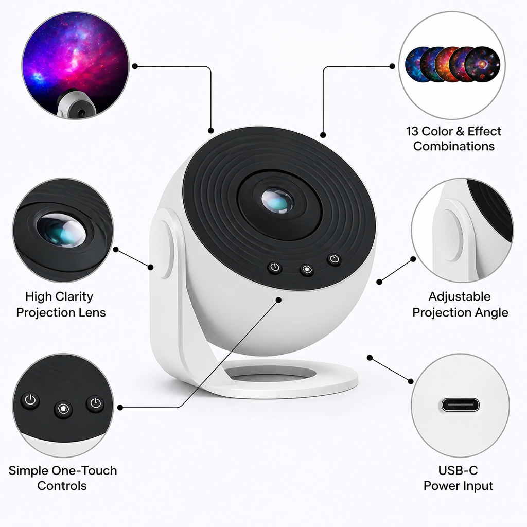 CelestiLux — Turn Any Room Into a Soothing Starry Sanctuary - Lamylie