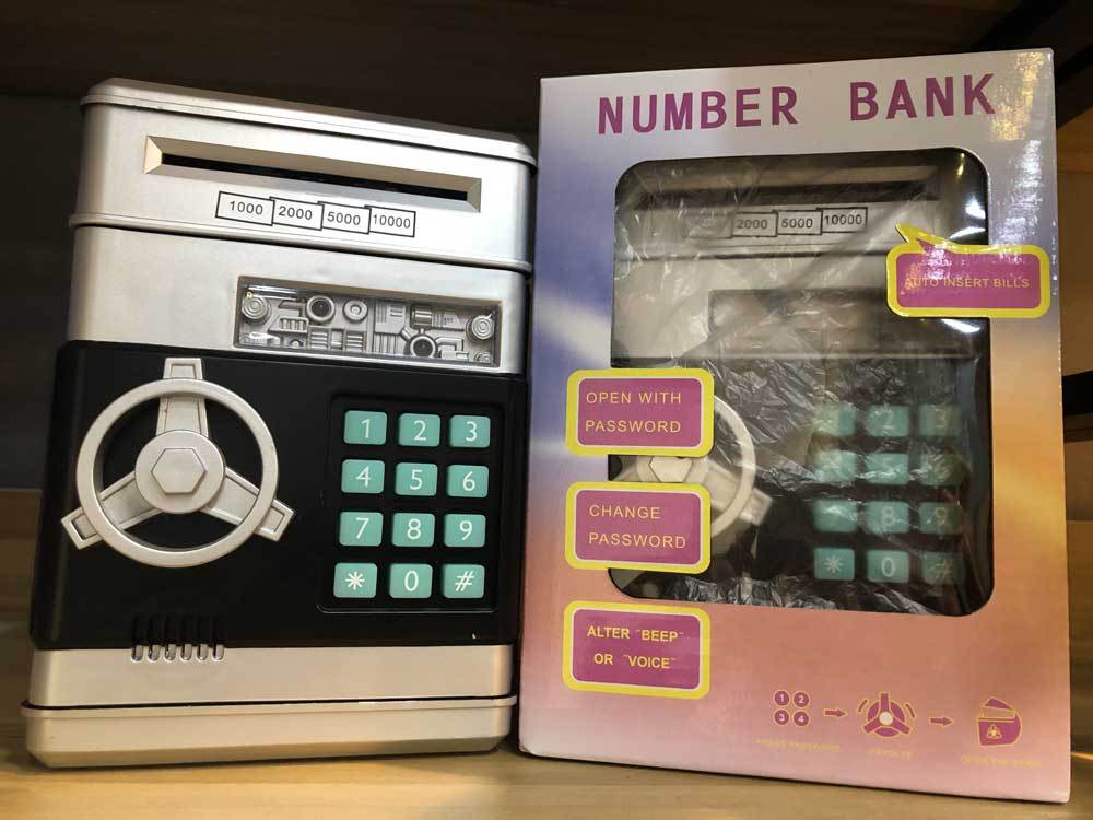 Mini Piggy Bank - Safeguards Pocket Money and Turns Saving into Fun Adventure for Kids - Lamylie