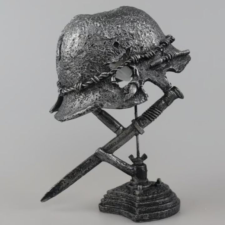 Vintage Helmet Lamp - Illuminate Your Home with Historical Charm - Lamylie