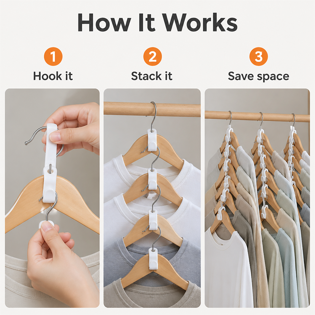 ElevateStack — Unlock Closet Freedom with Effortless Space and Style - Lamylie