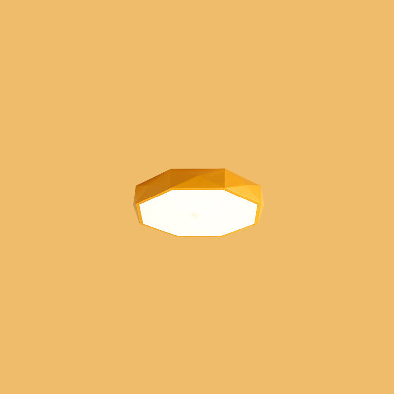 Plafoniera LED dal design astratto scandinavo, luce calda, acrilico e ferro, a plafone, per corridoi, soggiorni e camere da letto - Lamylie