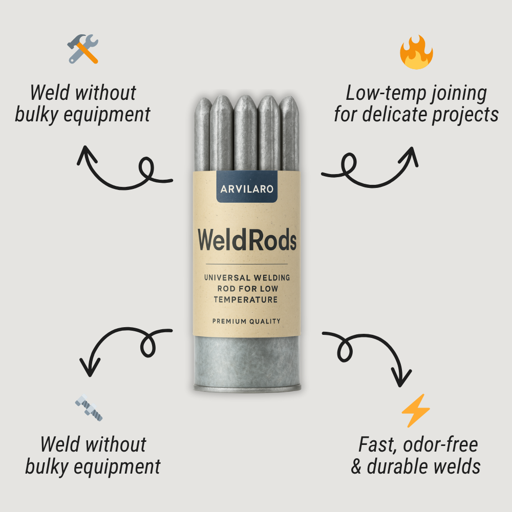 WeldRods | Universal welding wire for low temperatures - Lamylie