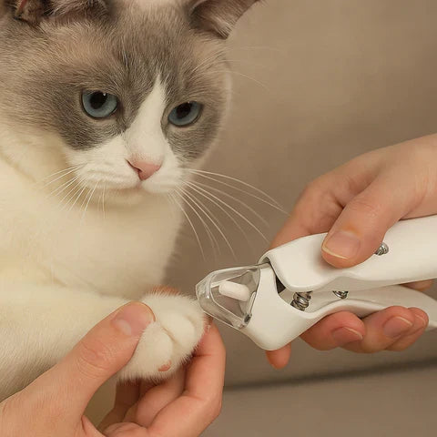 Coupe-ongles et lime-grinder douce 2-en-1 pour animaux - Lamylie