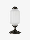 Vintage Glass Table Lamp with Brass or Black Finish - Lamylie