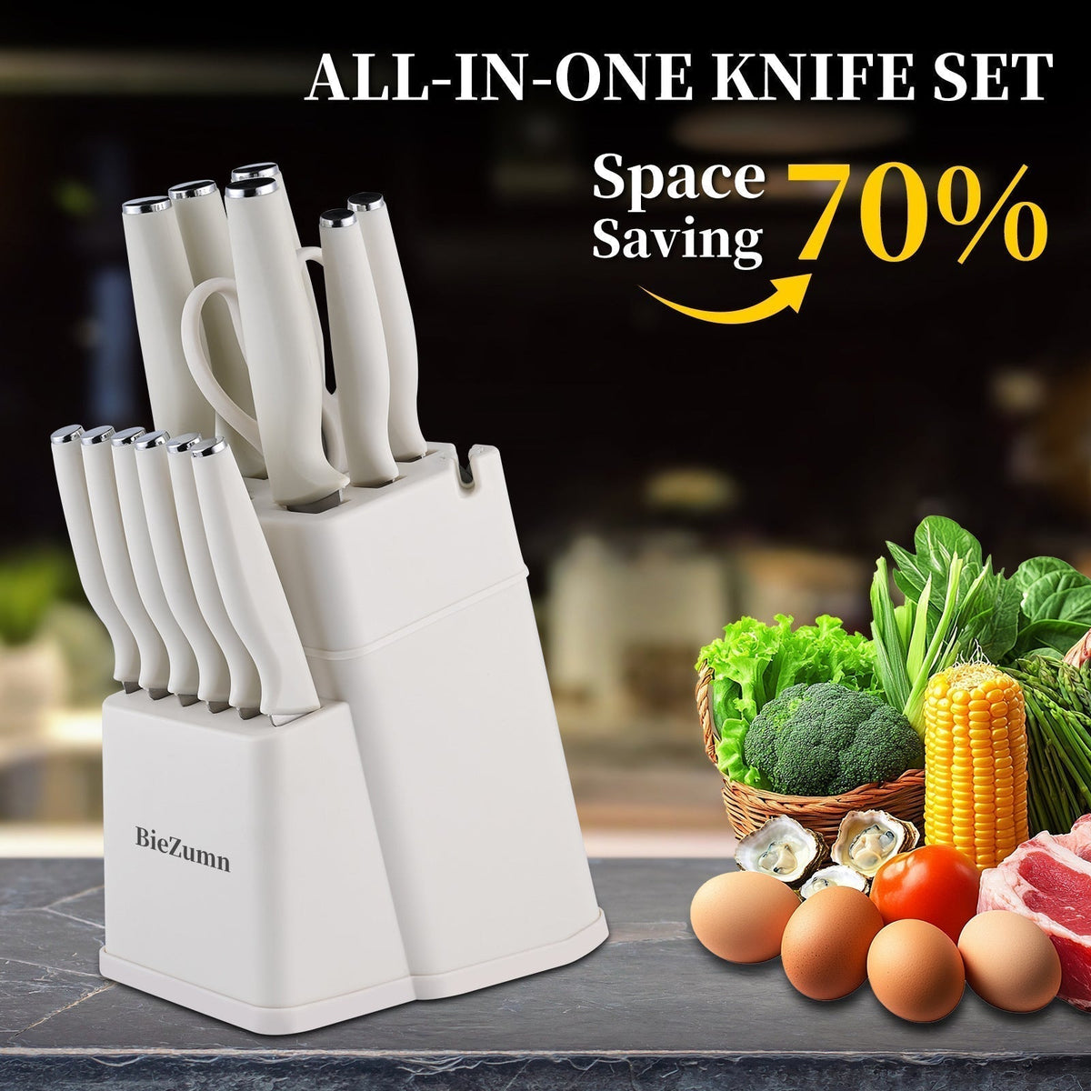 Kolekce kuchařských nožů – sada kuchyňských nožů - Lamylie