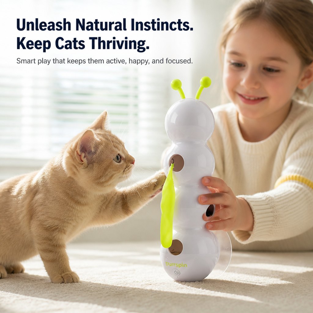 PredaPulse — Trigger Your Cat's Hunt Instinct and End Indoor Boredom for Good - Lamylie