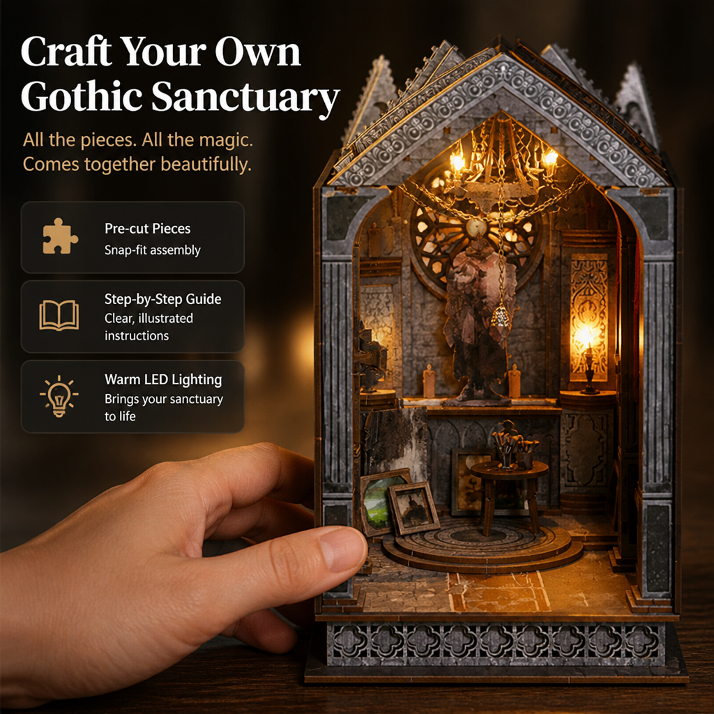 MystiShelter — Transform Your Shelf into a Living Gothic Fantasy Sanctuary - Lamylie
