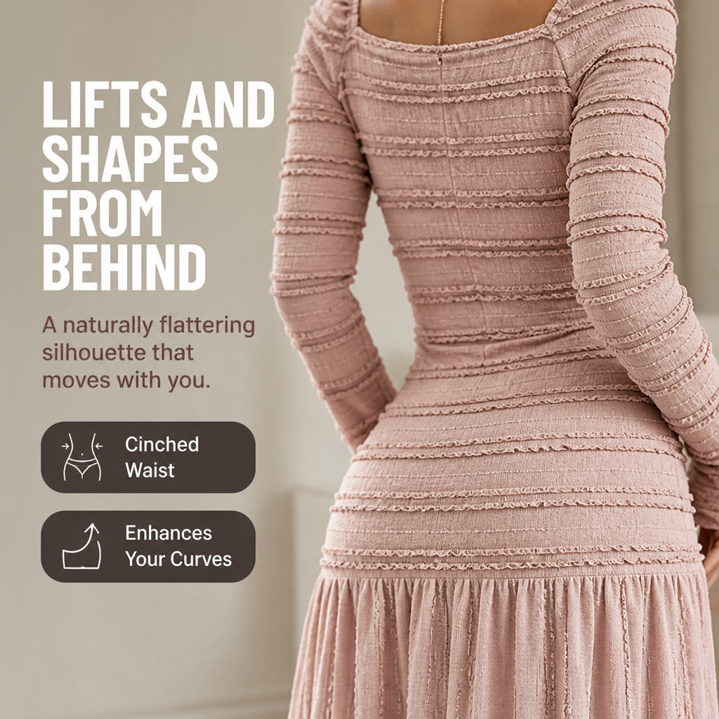 Vestido largo CelestinaFlow — Disfruta de una gracia natural y una confianza que duran todo el día - Lamylie