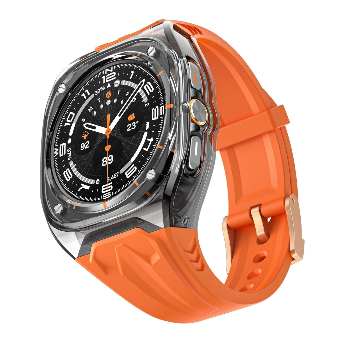GlacierGuard Galaxy Watch7 Ultra Case — 47mm, Low-Profile Protective Shell