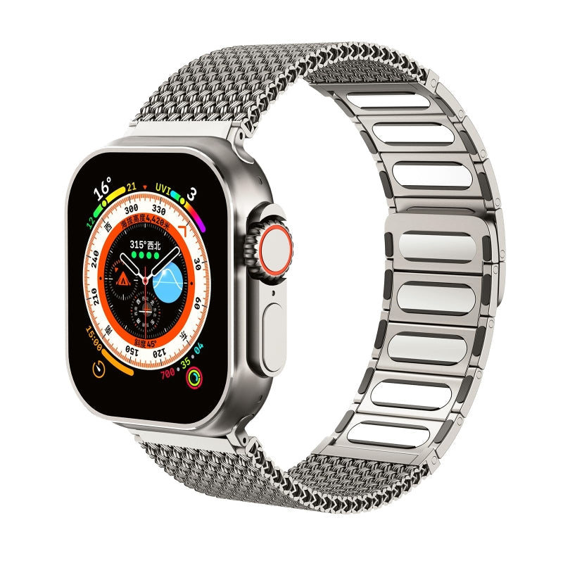 Magnetisches geflochtenes Armband als Zubehör für die Aurora-Smartwatch – Lamylie