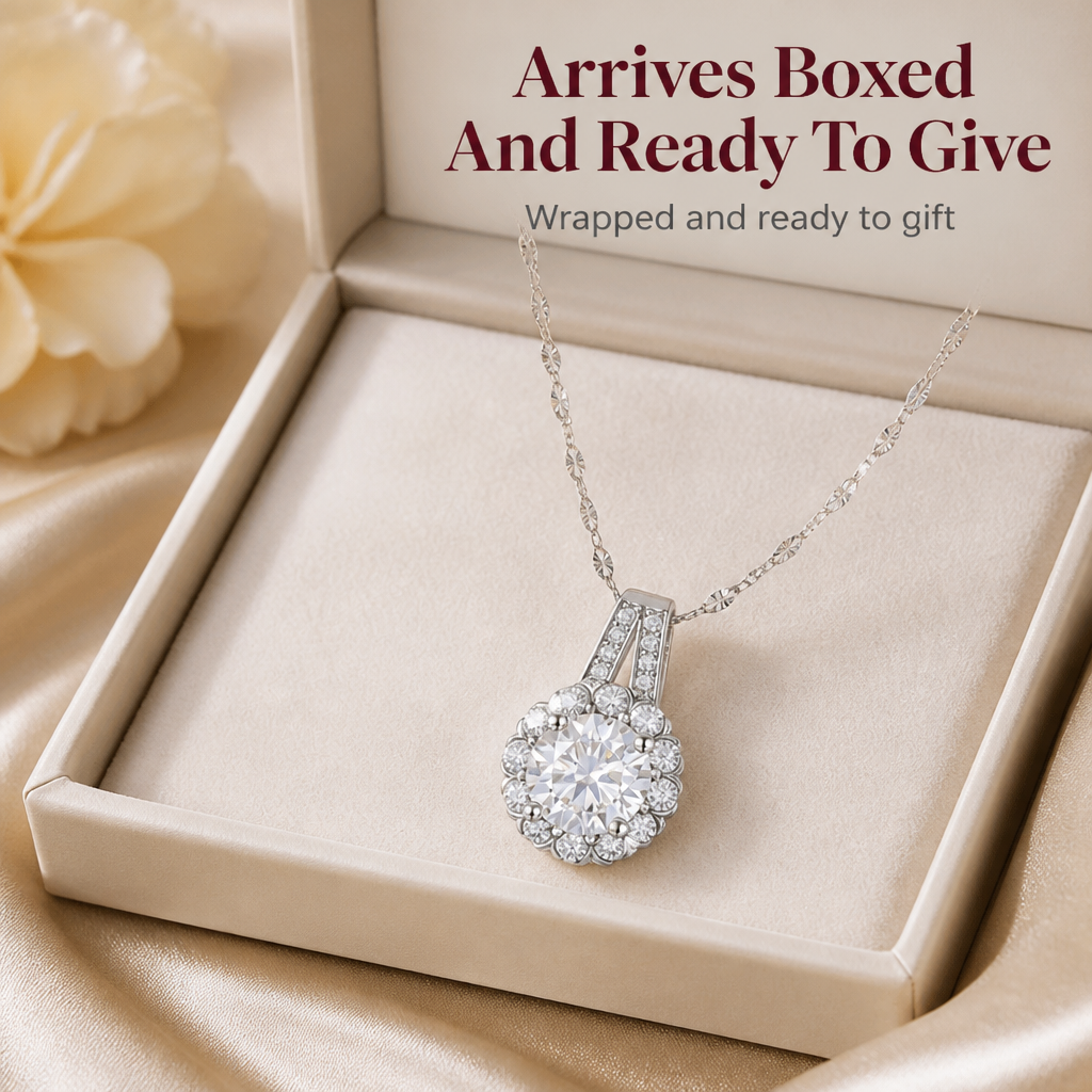 LuminAura Necklace — Catch the Light at Your Collarbone Without the Diamond Price - Lamylie